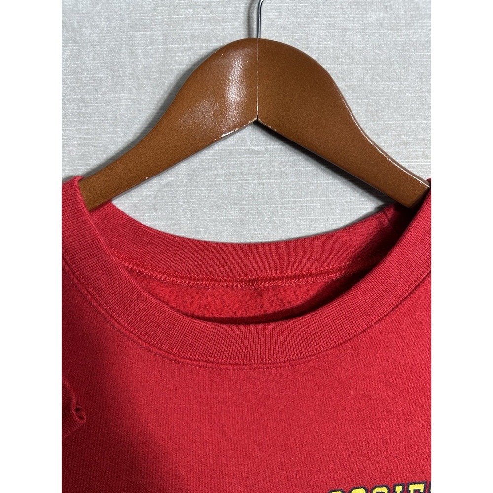 Semper Fidelis Society Sweatshirt Marines Large Red Boston 1987-2017 Crewneck - Picture 3 of 6